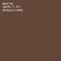 #634739 - Shingle Fawn Color Image